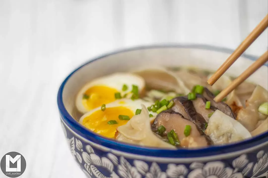Noodle Dumpling Bowl